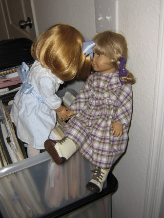 Kirsten helps Nellie out of the archives.