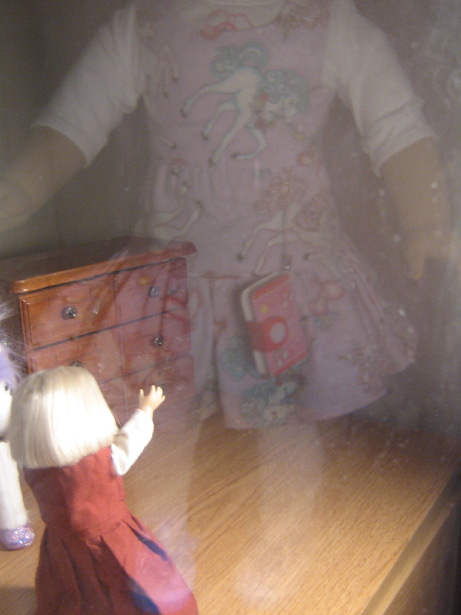 Constancy turns completely transparent, and Mini Kit goes right through her!